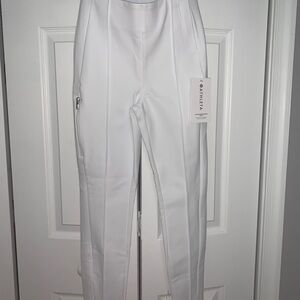 ATHLETA Glacier Snow Skinny Pant Bright White Women Size 2 NEW w Tags